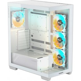 Корпус Gigabyte GB-C500PI ST белый ATX 6x120mm 3x140mm 2xUSB3.0 audio bott PSU [28300-C500W-1CKR]