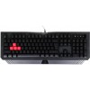 Клавиатура A4Tech B120N USB с LED-подсветкой для геймеров, черная, 1.8 м кабель