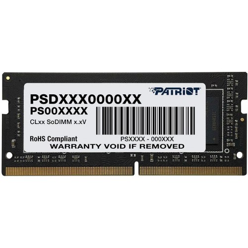 Память DDR4 16GB 3200MHz Patriot Signature Line - Высокоскоростной SO-DIMM 260-pin для ПК