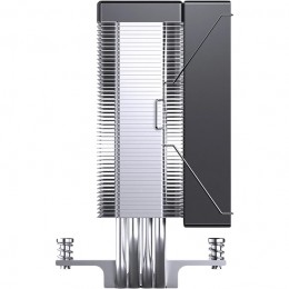 Кулер для процессора/ CPU Cooler JONSBO CB40 ARGB (225W, 4-pin PWM, 153.5mm, Al/Cu, 4x6mm, ARGB, 1x120mm, 77.07CFM, 35.4dBA, 1800RPM, S: 1851/1700/1200/115X, AM4/AM5 Black)