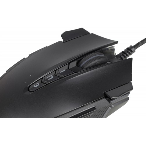 Купить игровую мышь A4Tech Bloody J90s черного цвета с оптическим сенсором 8000dpi и 12 кнопками - идеальный выбор для геймеров!