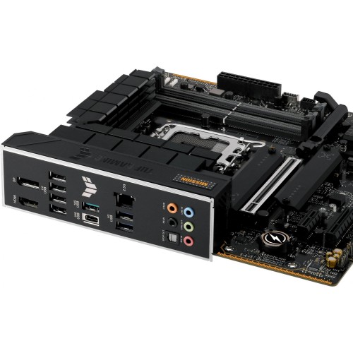 Купить материнскую плату Asus TUF GAMING B760M-PLUS II для Intel Soc-1700 с поддержкой DDR5, 2.5G LAN и 7.1 звуком