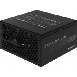 Блок питания Chieftec ATX 650W PowerUp GPX-650FC 80+ gold 24pin APFC 120mm fan 9xSATA Cab Manag RTL [GPX-650FC]
