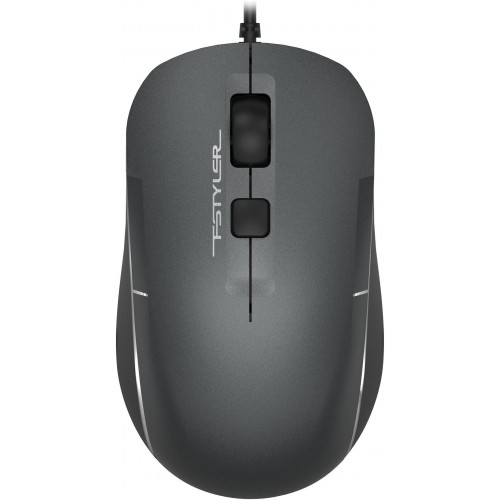 Купить оптическую мышь A4Tech Fstyler FM26 серый/черный 1600dpi USB для ноутбука - идеальный выбор для работы и игр