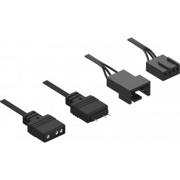 Вентилятор для корпуса Formula Nulight 12BK RGB 120х120x25 черный 3-pin 4-pin (Molex) 19.06дБ (NULIGHT 12BK FR) Ret