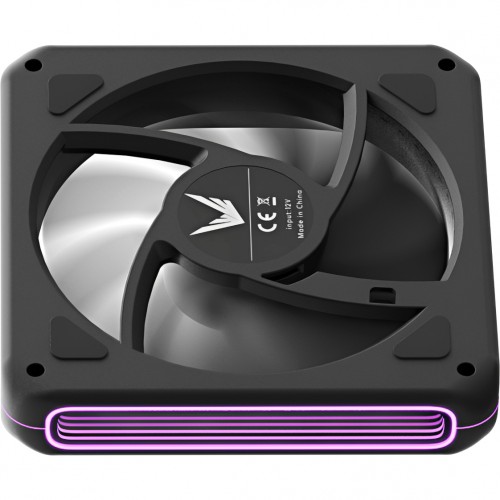 Вентилятор для корпуса Formula Air Fusion 1 Reverse ARGB 120х120x28 черный 4-pin 31.12дБ (AIR FUSION 1 BK REVERSE) Ret