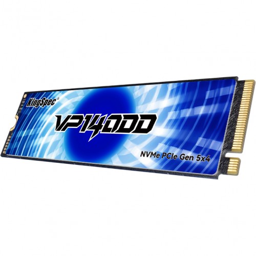Твердотельный накопитель/ Kingspec SSD VP14000 2280, 2048GB, M.2(22x80mm), NVMe, PCIe 5.0 x4, 3D TLC, R/W 14000/13000MB/s, IOPs 1 148 000/1 083 000, TBW 1200, DWPD 0.5 (3 года) SHENZHEN KINGSPEC ELECTRONICS TECHNOLOGY CO LTD