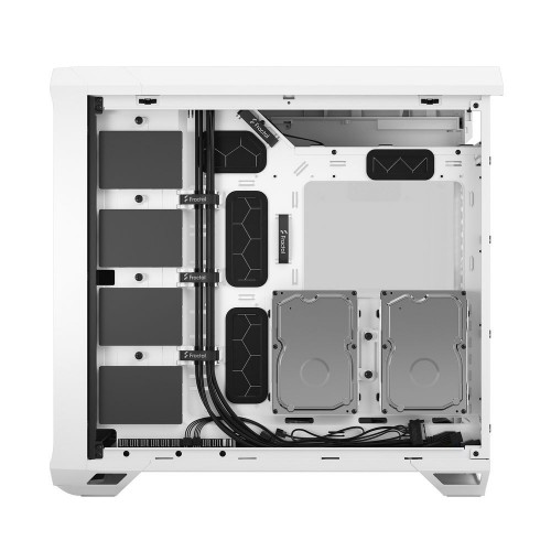 Корпус ПК Fractal Design Torrent TG Clear Tint White - Full-Tower с 5 вентиляторами и поддержкой E-ATX, ATX, mATX, mITX