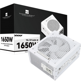 Блок питания 1650W/ Power Supply Thermalright, 1650W 80+ Platinum (ATX, 3.0, PCIe 5.0, Full modular, 1x24(20+4)pin 600mm, 4xCPU 8(4+4)pin, 9xPCIe*2 8(6+2)pin, 2x12VHPWR PCIe 5.0 12+4pin 650mm, 14xSATA, 5xMOLEX4pin, Active, 140x140mm, 170x150x86mm, OPP, OV