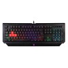 Клавиатура A4Tech B120N USB с LED-подсветкой для геймеров, черная, 1.8 м кабель