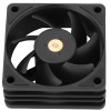 Кулер для корпуса/ Case Cooler Thermalright TL-B6B (60x60x25mm, 4-pin PWM, 16.17CFM, 20.17dBA, 3200RPM, Black)