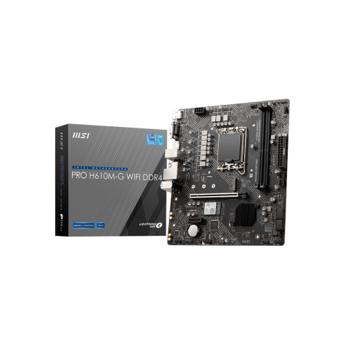 Купить материнскую плату PRO H610M-G WIFI DDR4 - идеальное решение для вашего ПК