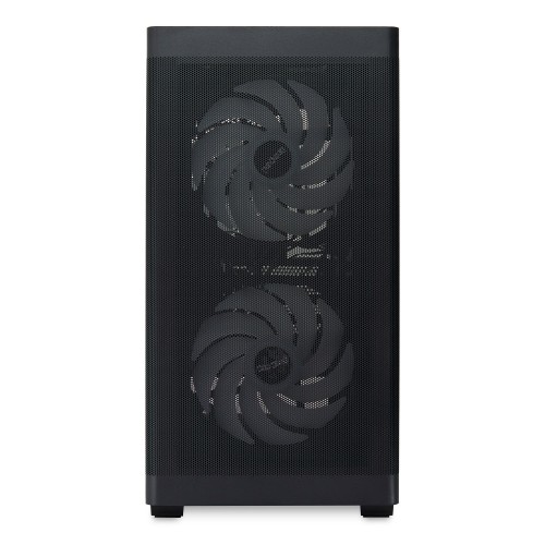 Корпус без блока питания/ Case HSPD M320, Mesh Mini-tower, Black, slide TG, 0.45 SPCC, 2x140mm ARGB (M11-140)+1x120mm ARGB (M11-120) mATX, mITX 160/340/184mm 2x2.5", 2x3.5", 4xPCI 2xUSB-A 3.0, 1xUSB-A 1.0 390x200x385mm