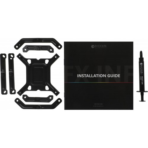 Система водяного охлаждения ID-Cooling FX360 Inf ARGB Soc-AM5/AM4/1200/1700/1851 черный 4-pin 27.2dB Al+Cu 350W Ret [FX360 INF]