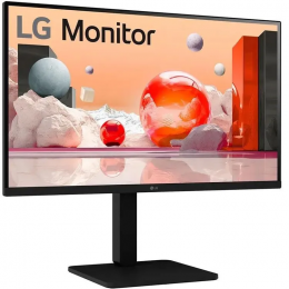 Монитор LG 27BA45QB-B 27"/ LG 27BA45QB-B 27'', 2560x1440, IPS, 178x178, 350nit, 75Hz, 5ms, 2HDMI/DP, noUSB-A, LTSP, IntPWR, 100x100VESA, Черный, 1y