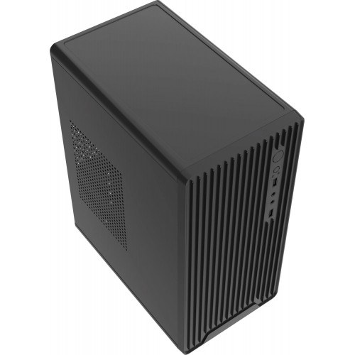 Корпус для ПК Accord ACC-M258-02B черный mATX с 2xUSB 2.0 и аудиоразъемом
