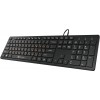 Клавиатура Оклик 520M2U USB Slim Multimedia черная с кабелем 1.6м - идеальный выбор для комфортной работы и игр