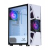 Корпус ATX Formula CL-3303W RGB белый с вентиляторами 2x120mm и портами USB 2.0/3.0