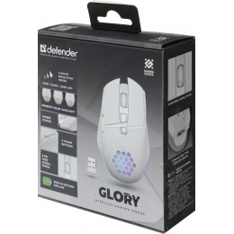 Мышь DEFENDER USB OPTICAL WRL GLORY GM-514 WHITE 52513