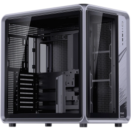 Корпус без блока питания/ Case JONSBO BO400, Midi-Tower, TG, no fan, 2xUSB-A 3.0 + 1xUSB-C 3.2, ATX, mATX, mITX Grey