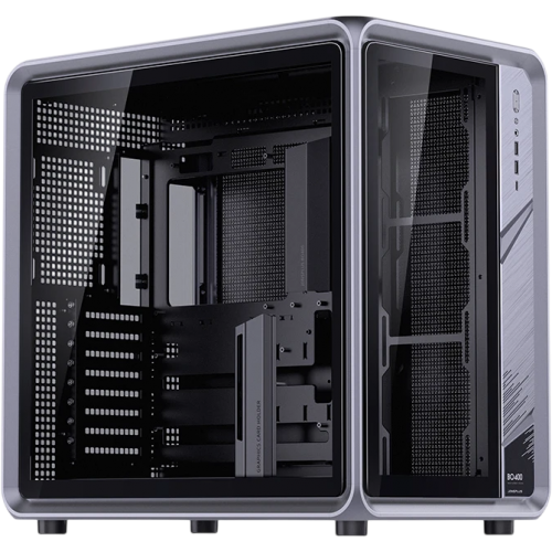 Корпус JONSBO BO400 Midi-Tower без блока питания: стильный серый ATX, mATX, mITX с USB 3.0 и USB-C 3.2