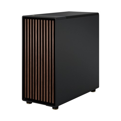 Купите Корпус Fractal Design North XL: Full-Tower с 3 вентиляторами, USB 3.2 Type-C и деревянной панелью в Charcoal Black
