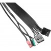 Корпус Accord ENTRY ACC-241 черный mATX 2xUSB2.0 audio  Accord