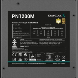 Блок питания Deepcool ATX 1200W PN1200M Gen.5 80+ gold (20+4pin) APFC 120mm fan 8xSATA RTL [R-PNC00M-FC0B-WGEU]