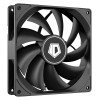 Вентилятор ID-Cooling FL-12025K 120x120x25 мм черный 3-pin, 21 дБ - идеальное охлаждение для вашего корпуса