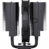 Кулер для процессора/ CPU Cooler Noctua NH-D15S chromax.black (167W, 4-pin PWM, 160mm, Al/Cu, 6x6mm, 1x150x140x25mm, 82.5CFM, 24.6dBA, 1500RPM, S: 1851/1700/1200/115X, AM5/AM4, Black)