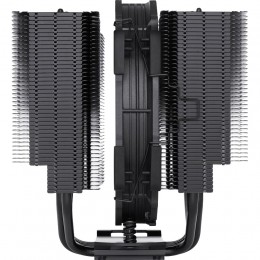 Кулер для процессора/ CPU Cooler Noctua NH-D15S chromax.black (167W, 4-pin PWM, 160mm, Al/Cu, 6x6mm, 1x150x140x25mm, 82.5CFM, 24.6dBA, 1500RPM, S: 1851/1700/1200/115X, AM5/AM4, Black)