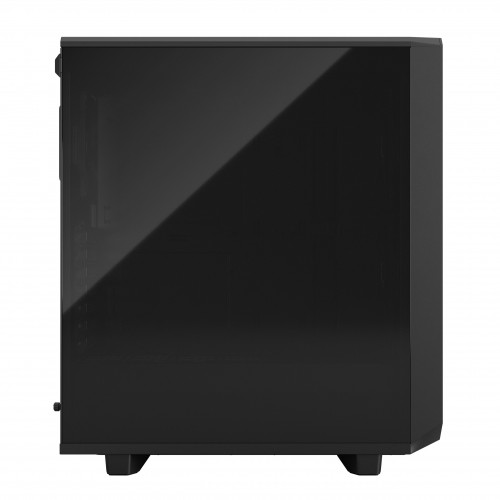 Корпус ПК без блока питания/ Case Fractal Design Meshify 2 Compact TG Dark Tint, Midi-Tower, 2x140mm + 1x120mm, 2xUSB-A 3.2 + 1xUSB 3.2 Type-C ATX, mATX, mITX Black Fractal Design