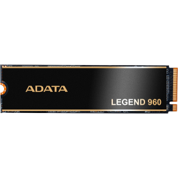 Твердотельный накопитель/ ADATA SSD LEGEND 960, 2000GB, M.2(22x80mm), NVMe 1.4, PCIe 4.0 x4, 3D NAND, R/W 7400/6800MB/s, IOPs 750 000/630 000, DRAM buffer 2000MB, TBW 1560, DWPD 0.43, with Heat Spreader (5 лет)