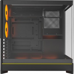 Корпус Montech HS02 PRO черный без БП ATX 4x140mm 2xUSB3.0 audio bott PSU