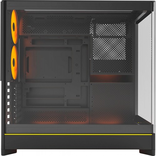 Корпус Montech HS02 PRO черный ATX с 4 вентиляторами 140mm и 2xUSB3.0 - идеальное решение для вашего ПК