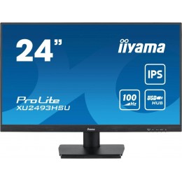Монитор Iiyama 23.8" ProLite XU2493HSU-B7 черный IPS LED 1ms 16:9 HDMI M/M матовая 1300:1 300cd 178гр/178гр 1920x1080 100Hz DP FHD USB 3кг