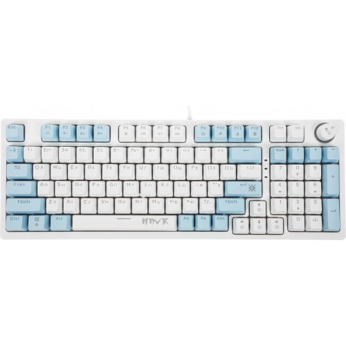 Клавиатура DEFENDER MECHANICAL HAWK GK-418 RU RGB 45421