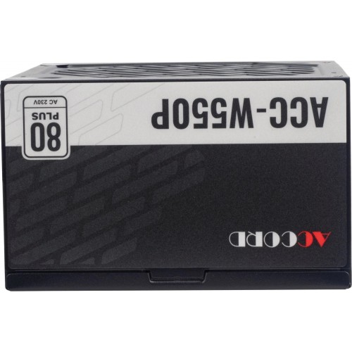 Блок питания Accord ATX 550W ACC-W550P 80 PLUS WHITE (20+4pin) 120mm fan 6xSATA [ACC-W550P]