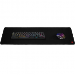 Defender Игровой коврик Black Ultra One 780*300*5 мм, ткань+резина