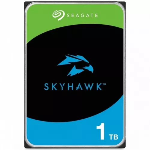 Жесткий диск/ HDD Seagate SATA 1TB Skyhawk 5400rpm 256Mb 1 year warranty (replacement ST1000VX012, ST1000VX005, ST1000VX001) Seagate
