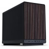 Корпус Lian-Li A3 Wood черный для mATX с поддержкой 10x120mm и 2x140mm, USB3.0 и USB3.1