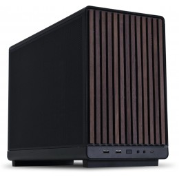 Корпус Lian-Li A3 Wood черный без БП mATX 10x120mm 2x140mm 2xUSB3.0 1xUSB3.1 audio bott PSU