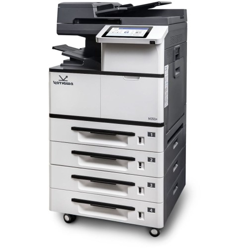 МФУ Катюша M350p принтер/копир/сканер, А3 формат, монохромный, 50 А4/мин, 1200 dpi. Сканер цвет/чб. CPU 1200 МГц, 4 ГБ RAM, Ethernet, USB, USB-host, 8" панель. Тонер в комплекте 10 000 отп. Российская сборка Katusha IT