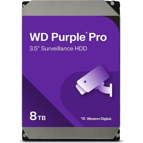 Жесткий диск WD Purple Pro 8TB SATA3 7200 RPM с 256MB кеша – надежное решение для видеонаблюдения