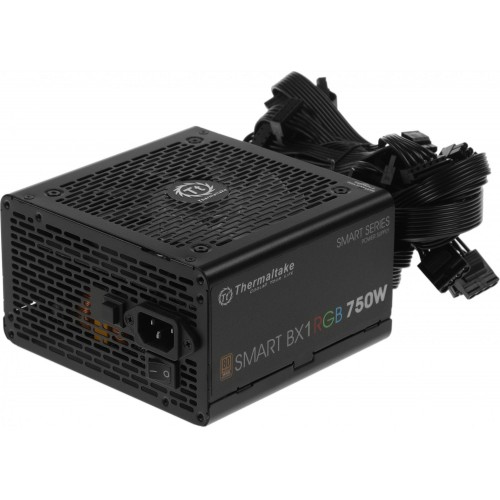 Блок питания Thermaltake ATX 750W Smart BX1 RGB 80+ Bronze с 120mm вентилятором и 8xSATA - Высокая производительность и стильный дизайн