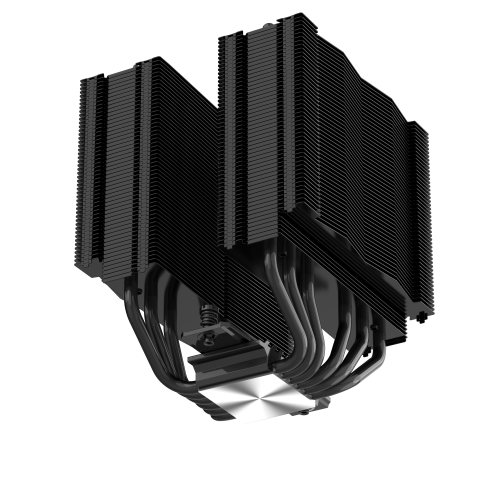 Кулер для процессора/ CPU Cooler SAMA A60B (265W, 4-pin PWM, 156.5mm, 6x6mm, 2x120mm, 78CFM, 29dBA, 2200RPM, S: 1851/1700/1200/115X, AM5/AM4, black) SAMA