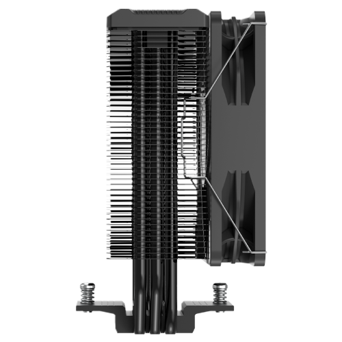 Кулер для процессора/ CPU Cooler PCCooler PALADIN EX300S (125W, 4-pin PWM, 157mm, Al/Cu, 3x6mm, FRGB, 1x120mm, 73.6CFM, 28.6dBA, 1800RPM, S: 1851/1700/1200/115X, AM5/AM4, black)