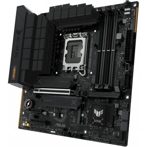 Купить материнскую плату Asus TUF GAMING B760M-PLUS II для Intel Soc-1700 с поддержкой DDR5, 2.5G LAN и 7.1 звуком