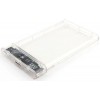 Внешний корпус для HDD/SSD AgeStar 3UB2P4C SATA III USB3.0 пластик прозрачный 2.5" [3UB2P4C]
