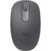 Купить беспроводную оптическую мышь Logitech M196 графитового цвета с 1000dpi для ноутбука - 2 кнопки (910-007315)